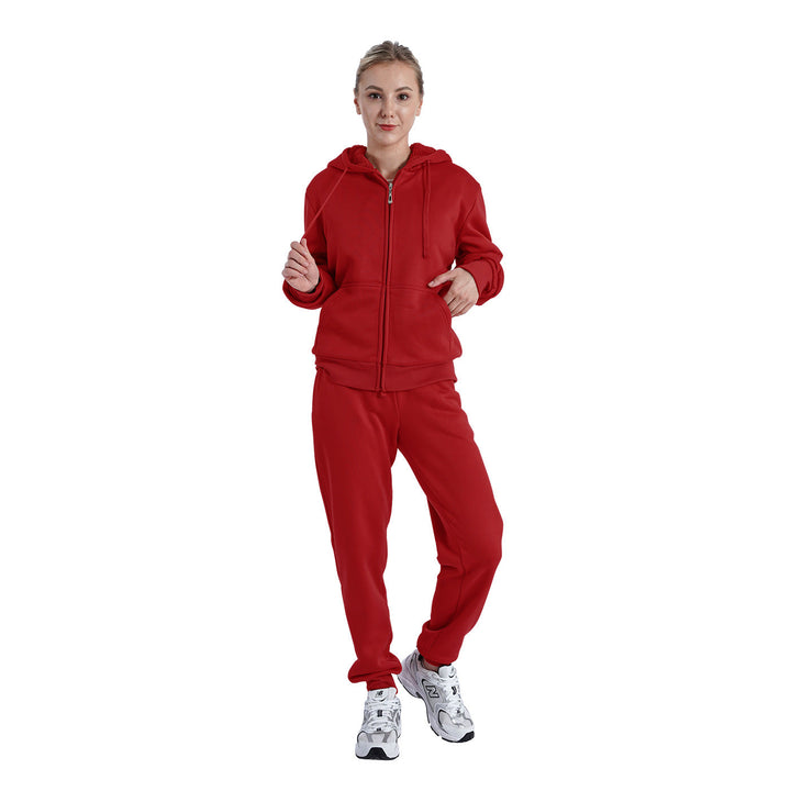 Damen Sportlicher Jogginganzug mit praktischer Kapuze Nord Taschen