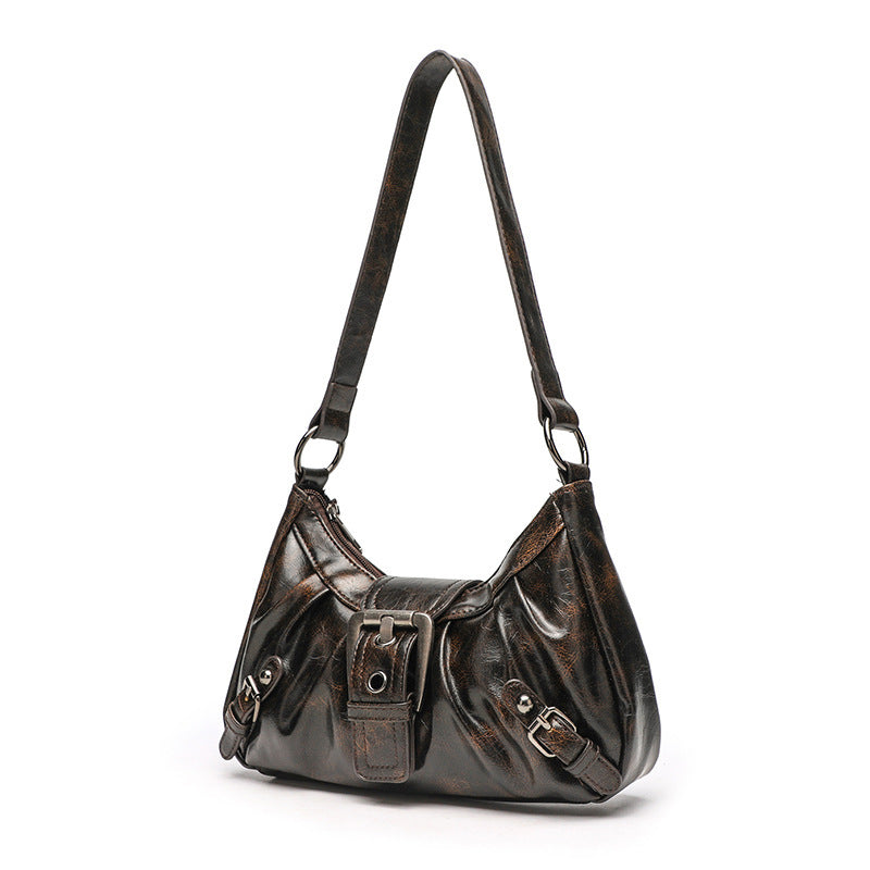 Damen Hobo-Handtasche mit modischem Riemen und strukturiertem Design Nord Taschen