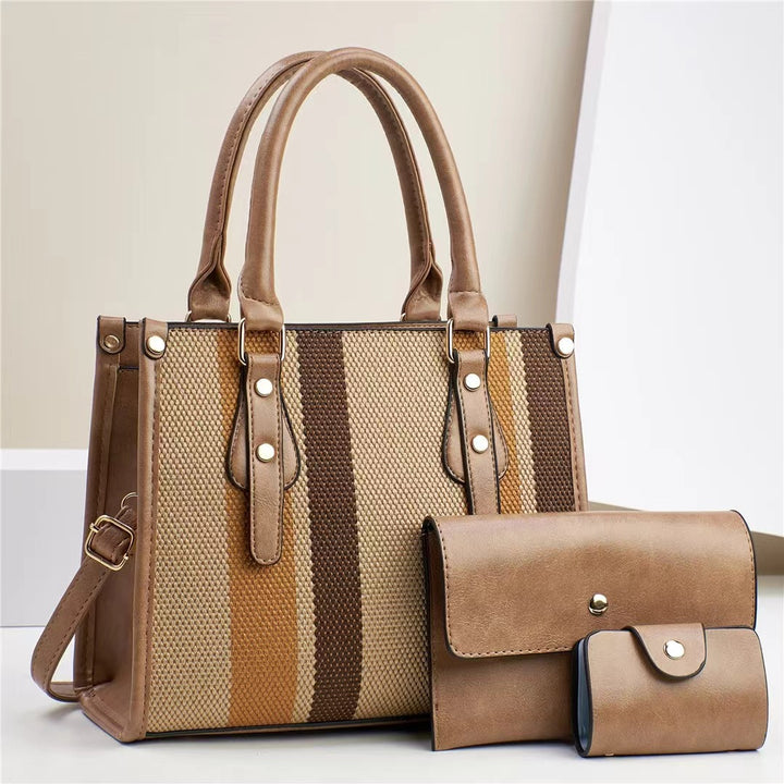 Damen praktische Handtasche mit abnehmbarer Geldbörse Nord Taschen