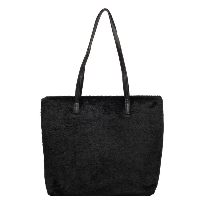 Damen elegante Henkeltasche aus kuscheligem Material Nord Taschen