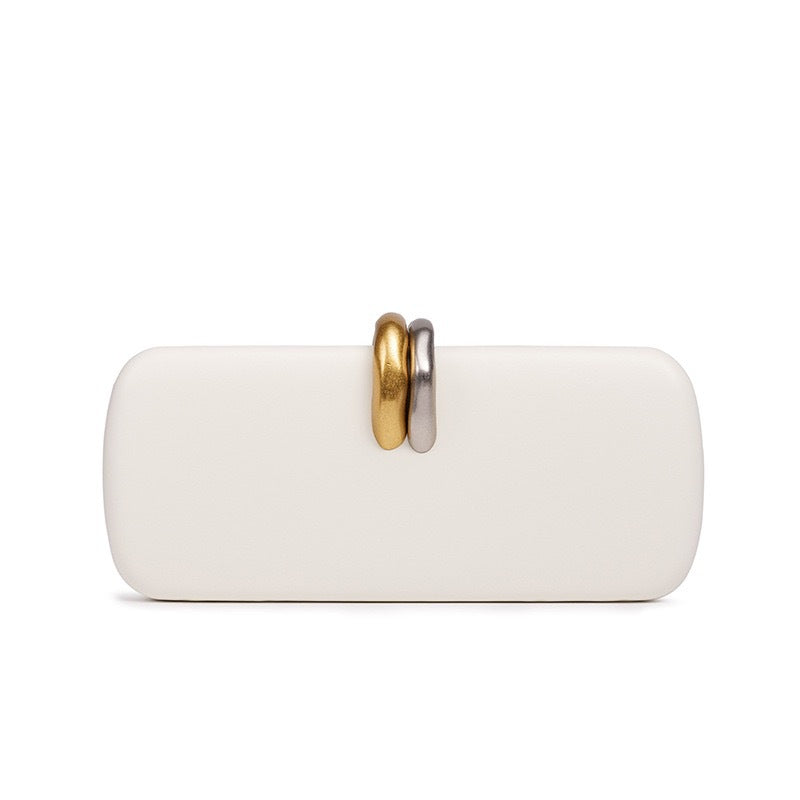 Damen elegante Clutch mit innovativem Verschluss Nord Taschen