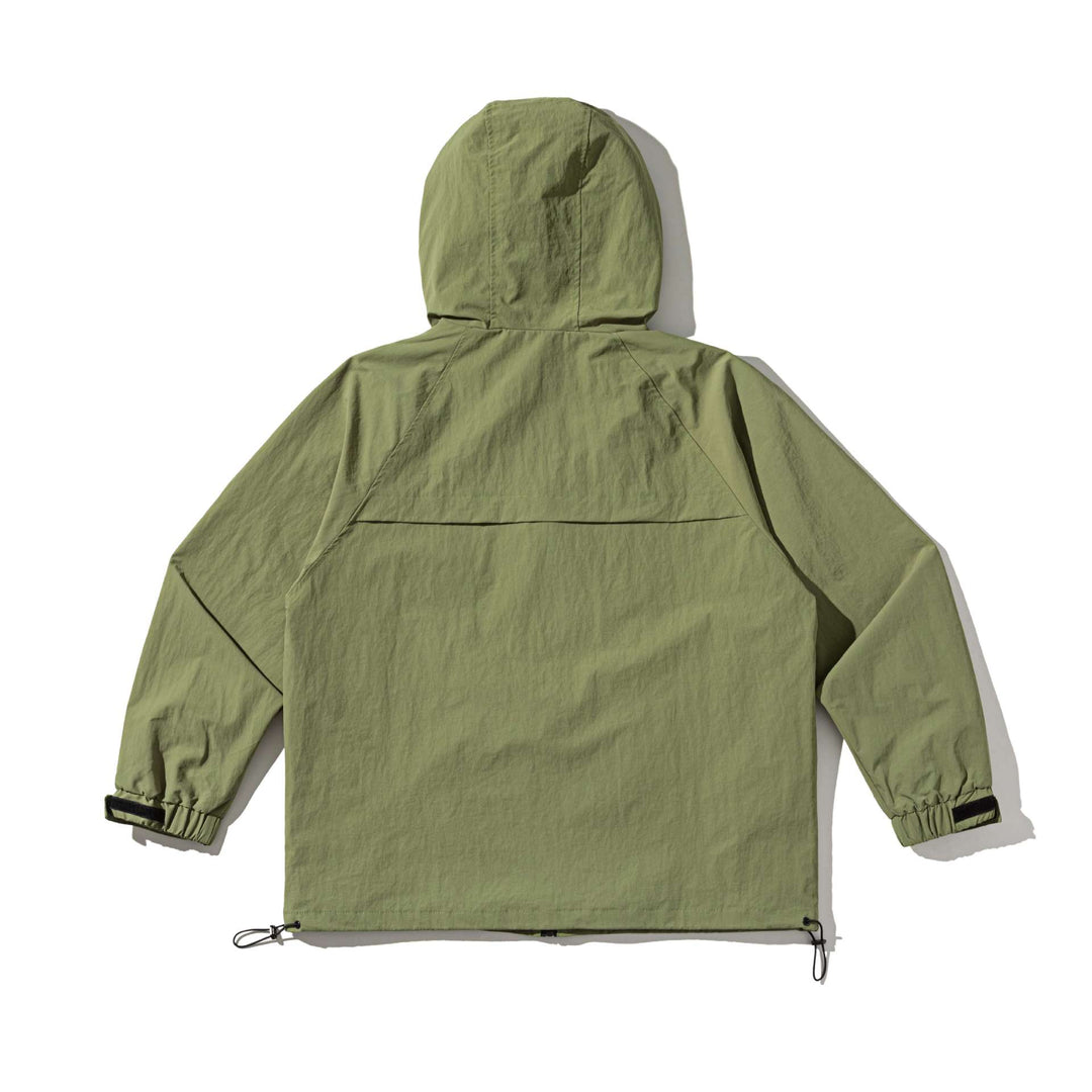 Unisex Technischer Parka mit Kapuze, Mesh‑Lüftungen und verstellbarem Saum Nord Taschen