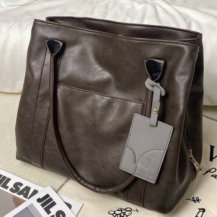 Damen elegante Tragetasche mit modischen Details Nord Taschen