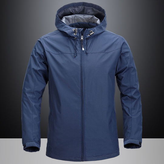Unisex Leichte packbare Regen- und Windjacke mit verstellbarer Kapuze und atmungsaktivem Futter Nord Taschen