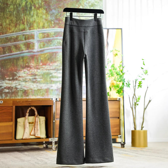 Damen Weit geschnittene Jersey-Hosen Nord Taschen