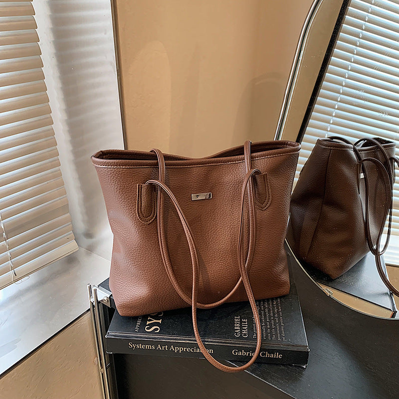 Damen elegante Shopper-Tasche mit strukturierten Oberflächen Nord Taschen