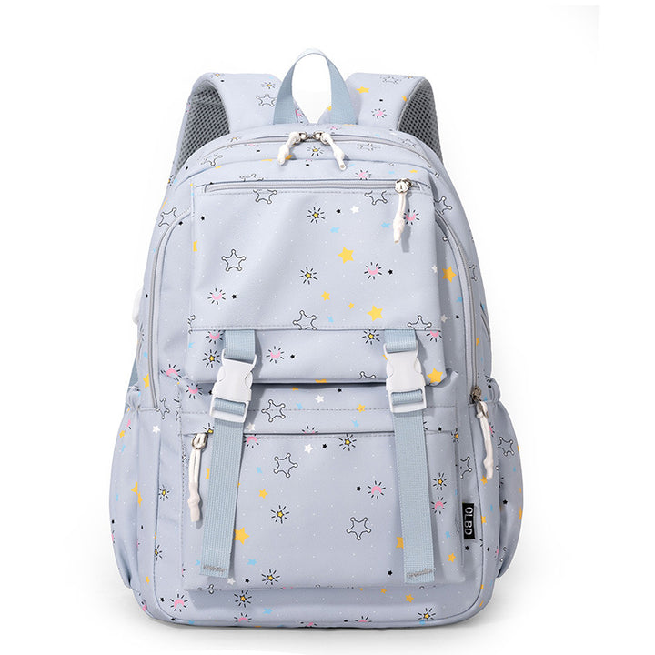 Damen Rucksack mit funkelndem Sternenmotiv und durchdachter Fächerorganisation Nord Taschen