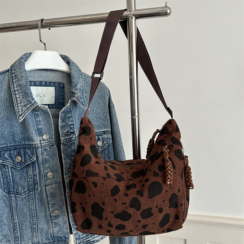 Damen lässige Umhängetasche mit Tiermotiv Nord Taschen