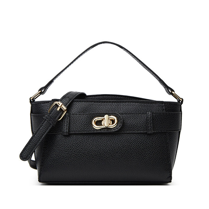 Damen Tragetasche mit eleganter Struktur und luxuriösem Kettenverschluss Nord Taschen