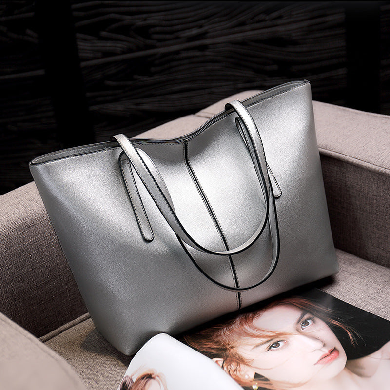 Damen geräumige Tote-Tasche mit eleganter Struktur Nord Taschen