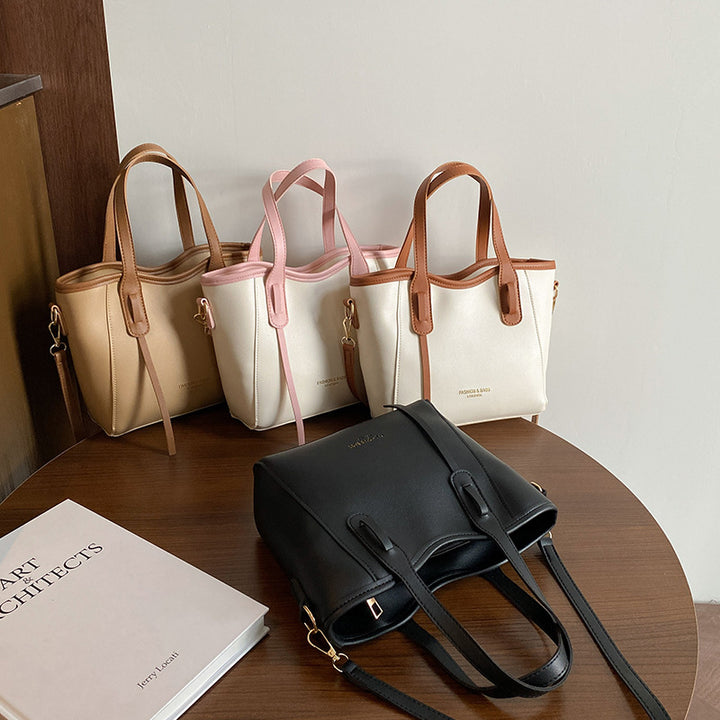 Damen Designer-Handtasche mit verstellbarem Schultergurt und eleganten Griffen Nord Taschen