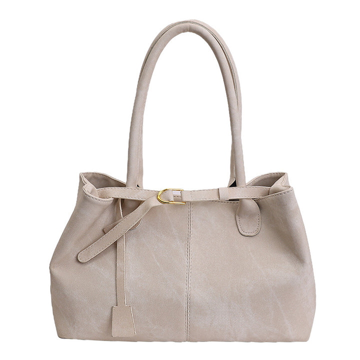 Damen elegante Henkeltasche mit strukturiertem Design und modernem Verschluss Nord Taschen