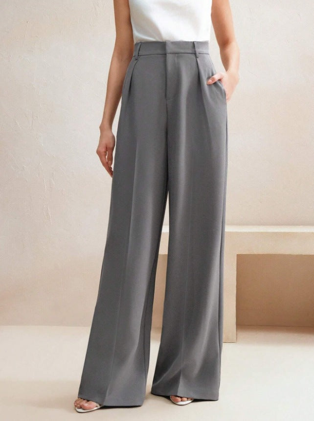 Damen weite Stoffhose
