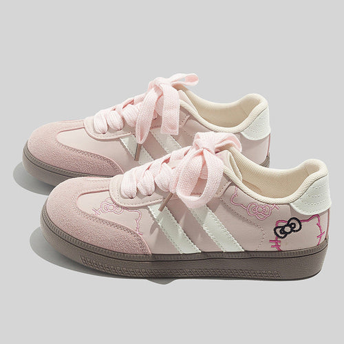 Damen Sneakers mit verspieltem Hello Kitty Design und weicher Dämpfung
