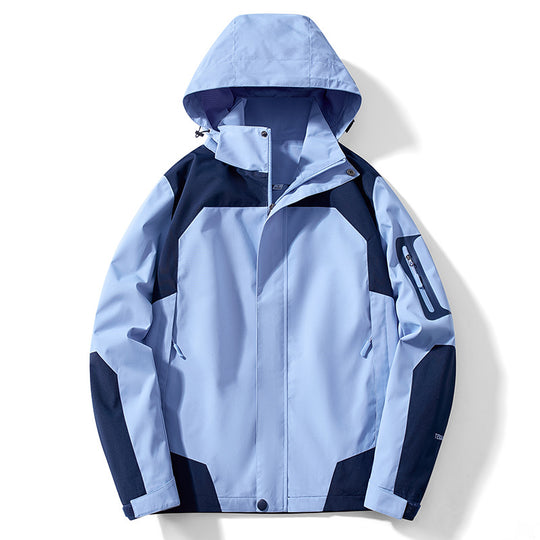 Herren technische Softshell‑Jacke mit abnehmbarer Kapuze, wasser- und winddichter Membran sowie Ärmel‑Utilitytasche Nord Taschen