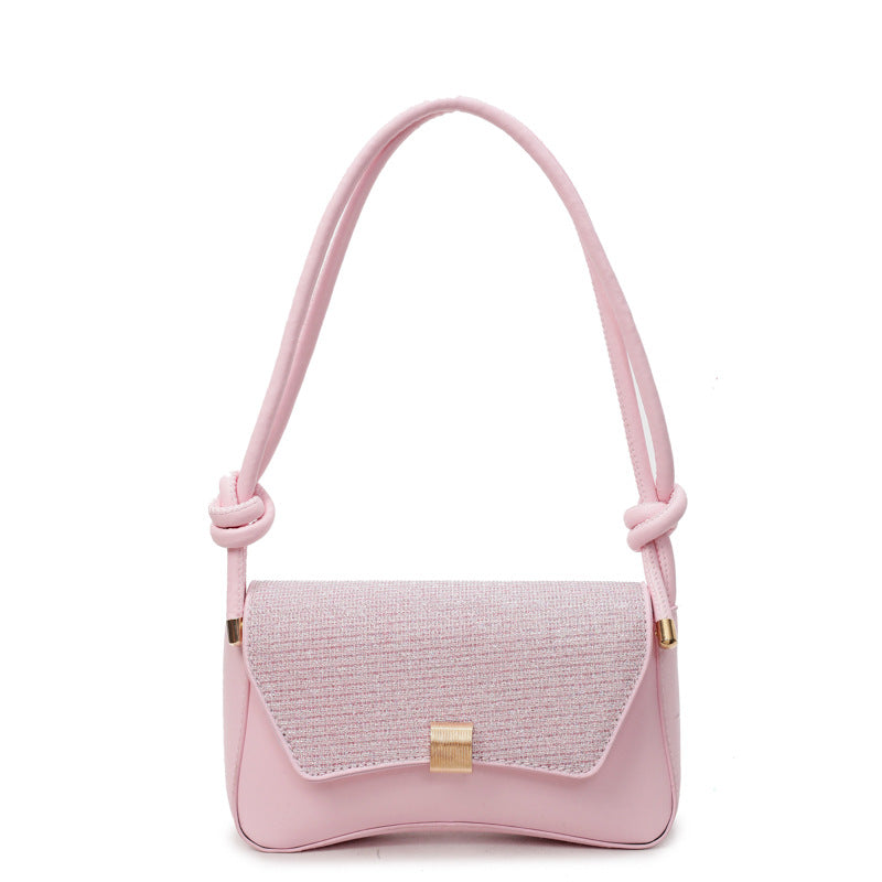 Damen Abendhandtasche mit funkelndem Obermaterial und elegantem Knopfverschluss Nord Taschen