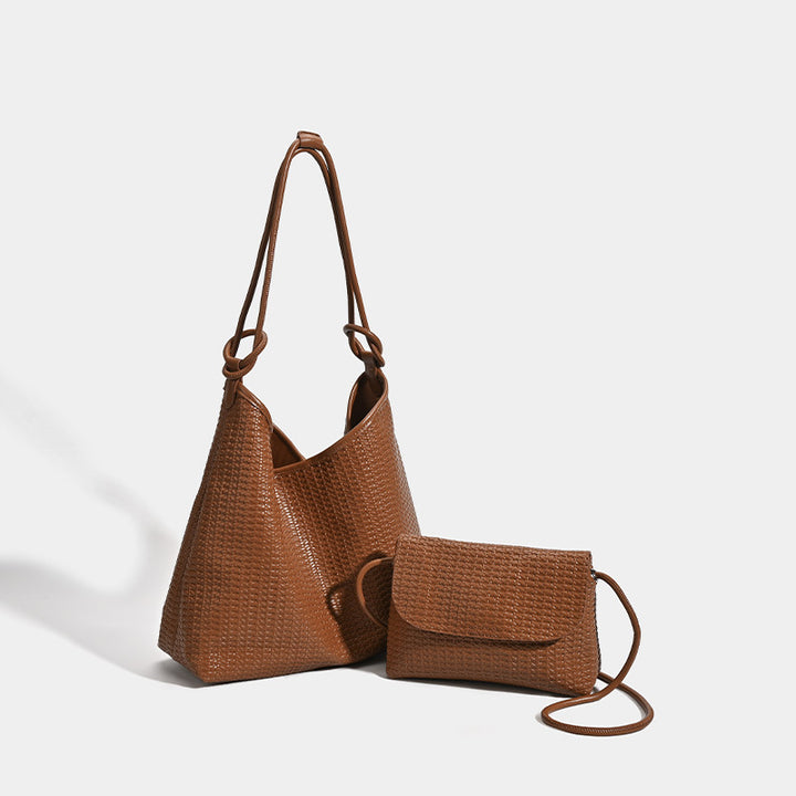 Damen stilvolle Shopper-Tasche mit abnehmbarem Crossbody-Style Nord Taschen