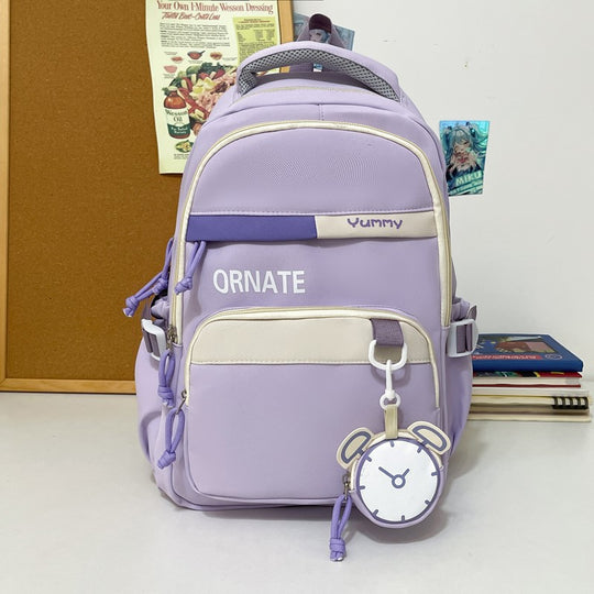 Damen Rucksack mit funktionalem Design und verspieltem Anhänger Nord Taschen