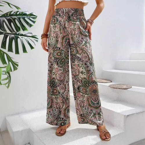 Damen Weite Palazzohose