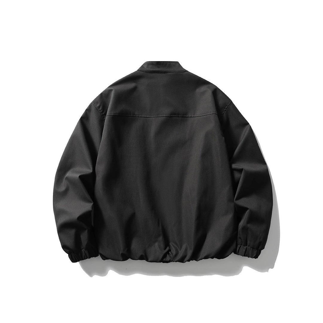 Herren Leichte Utility-Bomberjacke mit Stehkragen Nord Taschen