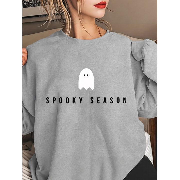 Unisex kuscheliges Baumwoll-Sweatshirt mit niedlichem Bären-Print und Rundhalsausschnitt Nord Taschen