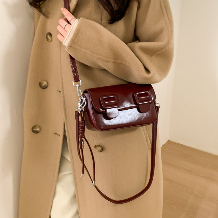 Damen Crossbody-Handtasche mit praktischen Fächern und modischen Schnallen Nord Taschen