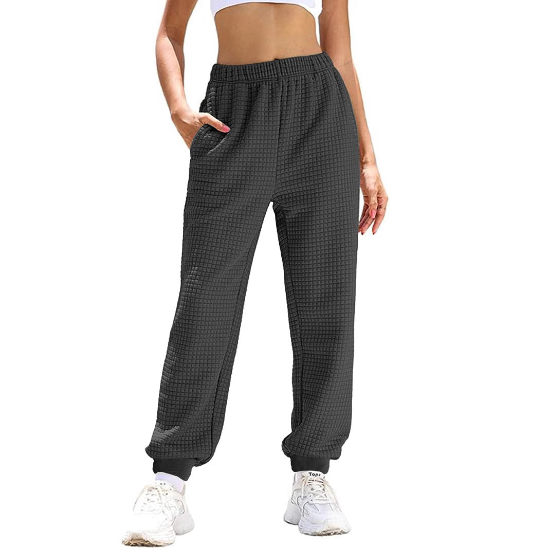 Damen Sportliche Freizeithose mit elastischem Bund Nord Taschen