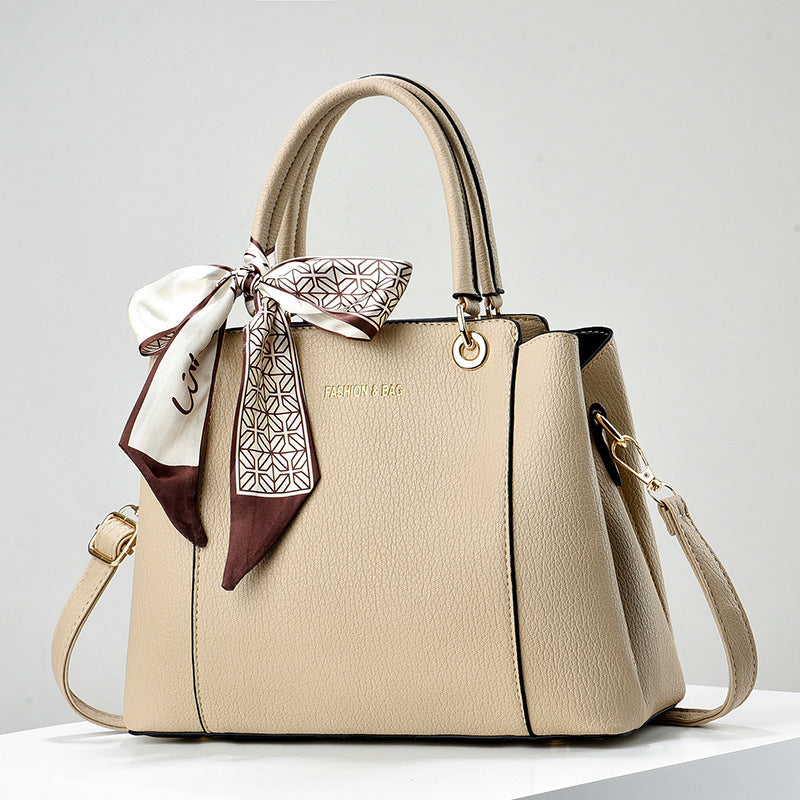 Damen elegante Handtasche mit dekorativer Schleife Nord Taschen