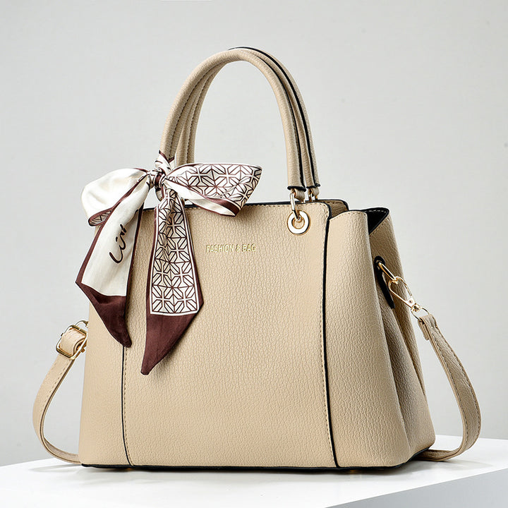 Damen elegante Handtasche mit dekorativer Schleife Nord Taschen