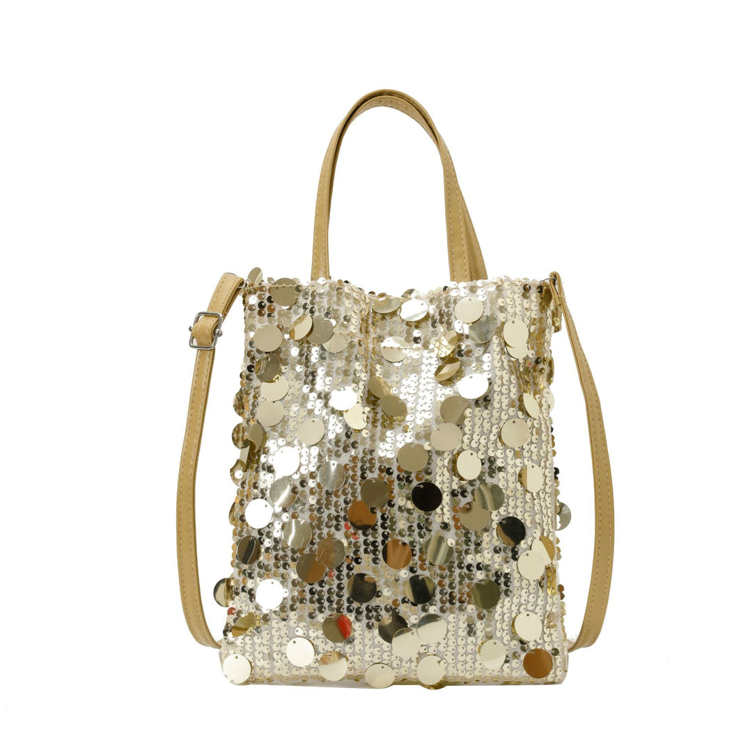 Damen Glitzernde Tasche mit verstellbarem Schulterriemen Nord Taschen