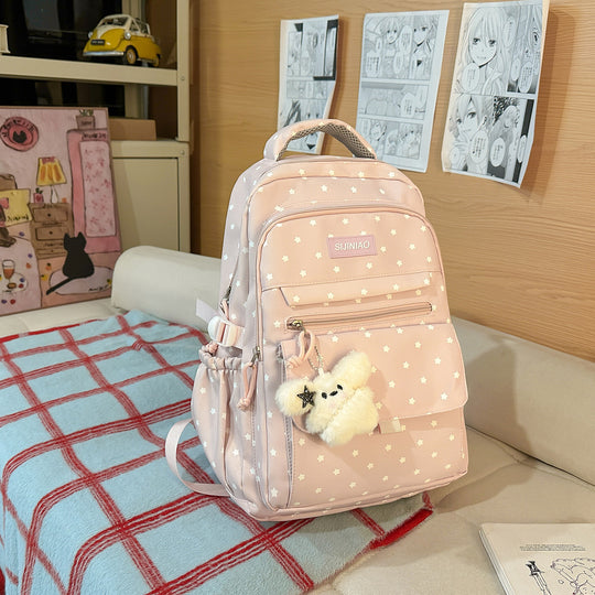 Damen Rucksack mit vielseitigen Aufbewahrungsmöglichkeiten und modischem Sternenmuster Nord Taschen