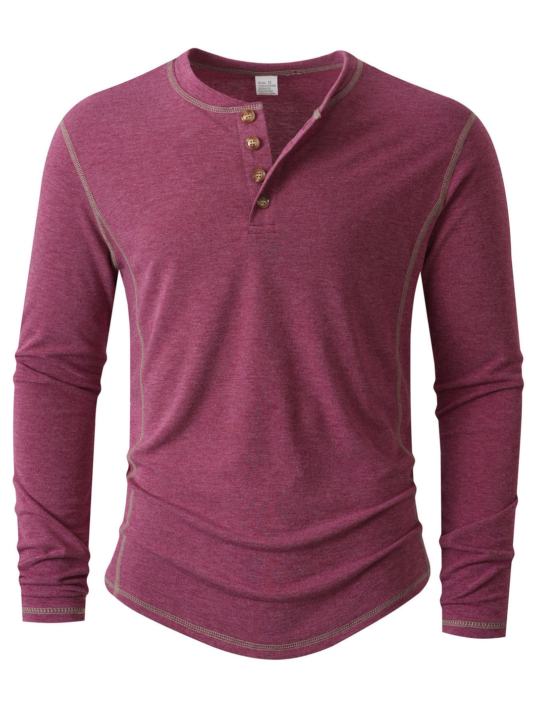 Herren Langarmshirt Nord Taschen