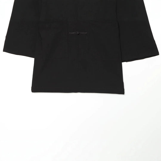 Damen Cape‑Mantel mit Stehkragen chinesischen Knotenverschlüssen und weiten Kimonoärmeln Nord Taschen