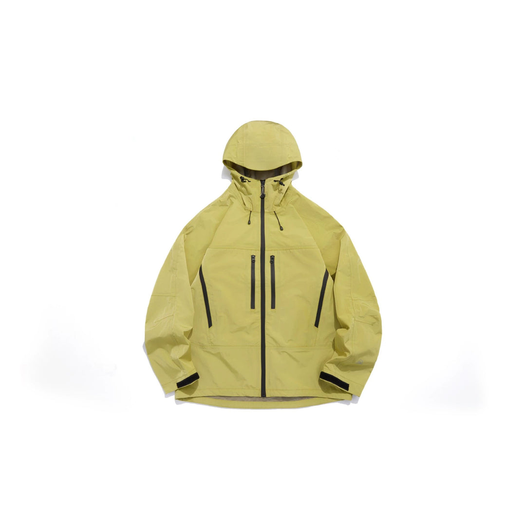 Unisex Technische Kapuzen-Outdoorjacke mit getapten Reißverschlüssen Nord Taschen