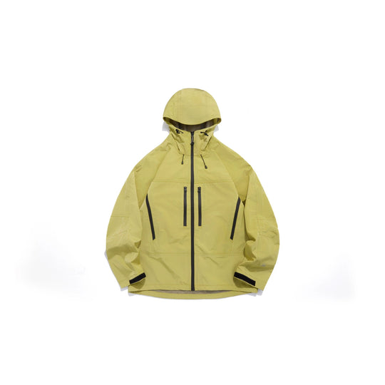Unisex Technische Kapuzen-Outdoorjacke mit getapten Reißverschlüssen Nord Taschen