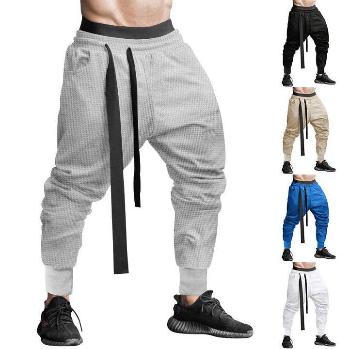 Herren Sportliche Relaxed Fit Jogginghose mit verstellbarem Bund