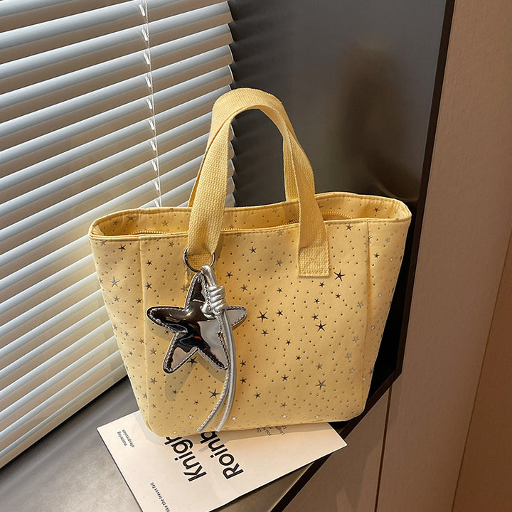Damen modische Tragetasche mit Sternenmotiv Nord Taschen