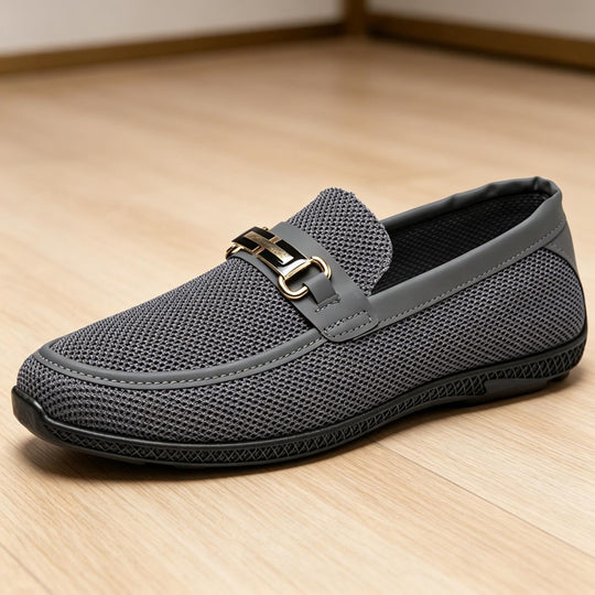 Herren Elegante Slip-On Mokassins Nord Taschen