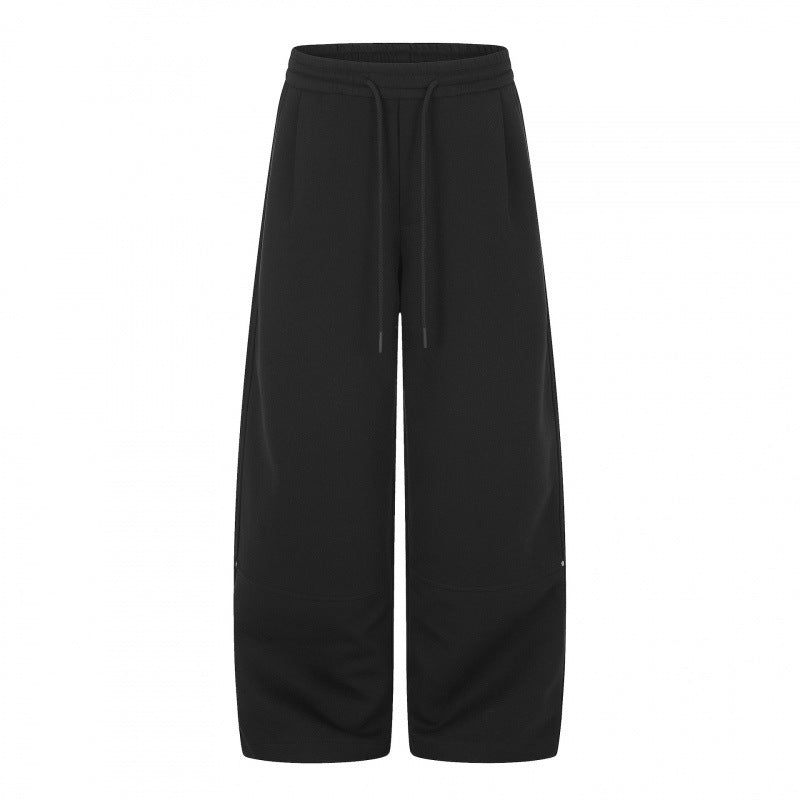 Damen Weite Culotte-Sweathose mit hohem Bund, Tunnelzug und verkürzter Länge Nord Taschen