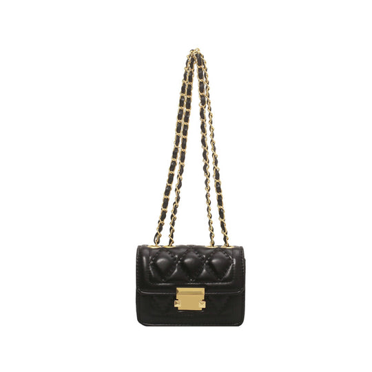 Damen Clutch mit luxuriösem Kettenriemen und klassischer Steppung Nord Taschen