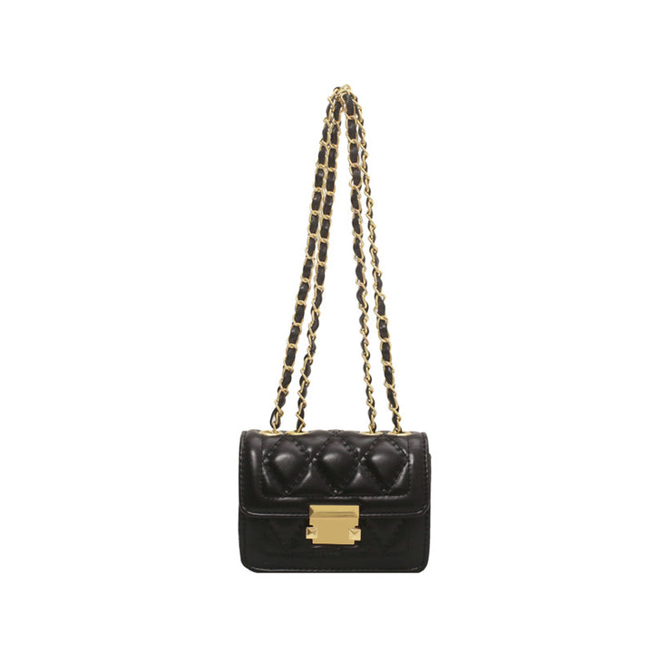 Damen Clutch mit luxuriösem Kettenriemen und klassischer Steppung Nord Taschen