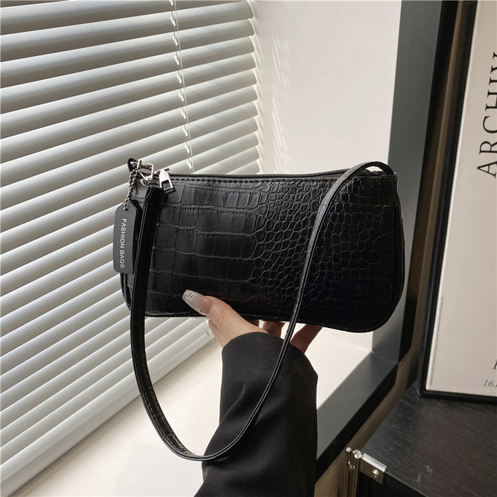 Damen elegante Handtasche mit Krokodilprägung Nord Taschen