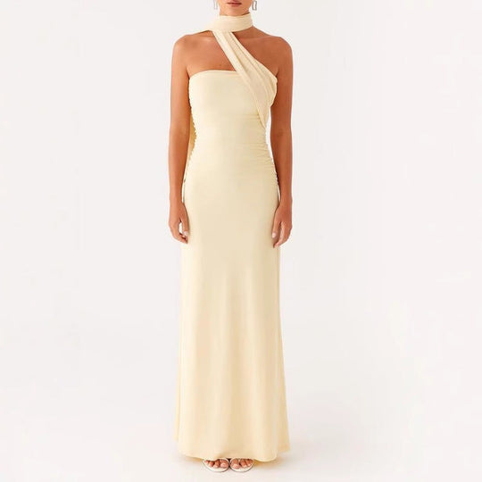 Damen Maxi-Kleid mit floralem Design