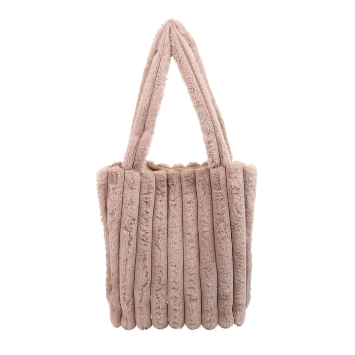 Damen elegante Umhängetasche mit luxuriösem Plüsch-Design Nord Taschen