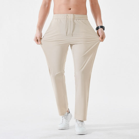 Herren Relaxed-Performance-Freizeithose mit elastischem Tunnelzug, schnell trocknendem Stretch & geradem Bein Nord Taschen