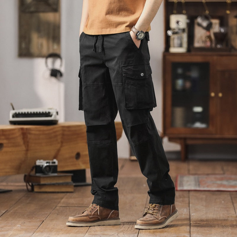 Herren Technische Cargohose mit geradem Schnitt, verstärkten Knien & Mehrfachtaschen Nord Taschen