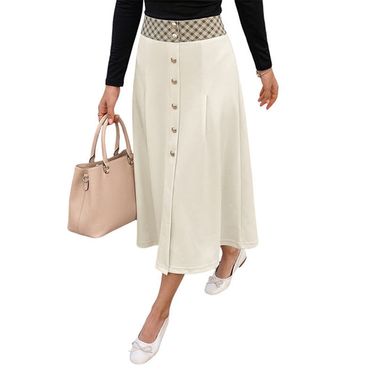Damen Elegante Off-Shoulder Bluse und Midi-Rock Set Nord Taschen