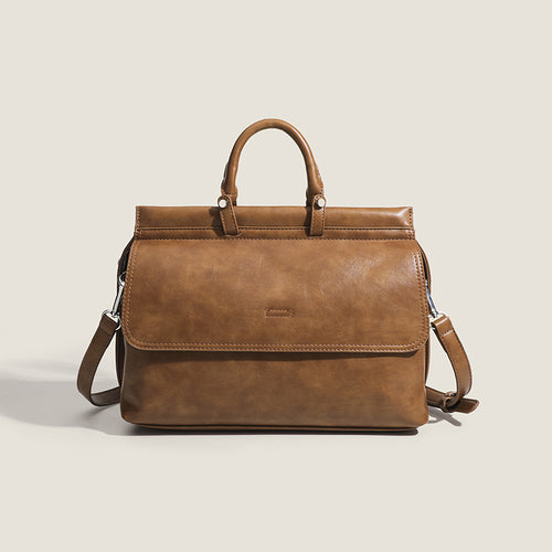 Damen Henkeltasche aus weichem Kunstleder mit abnehmbarem Schulterriemen Nord Taschen