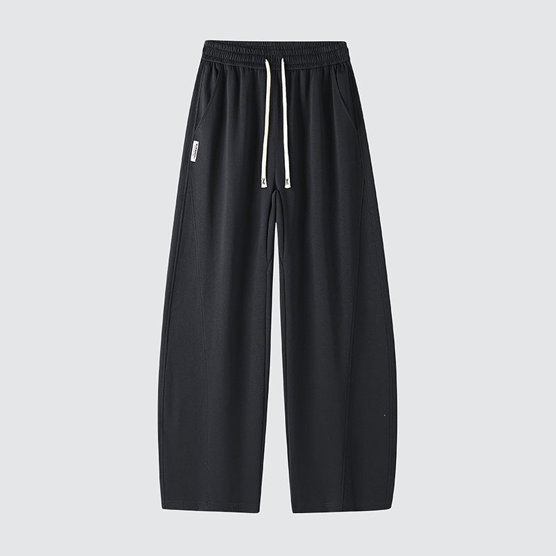Herren Weite Relaxed-Freizeithose mit Tunnelzug & markanten Teilungsnähten Nord Taschen