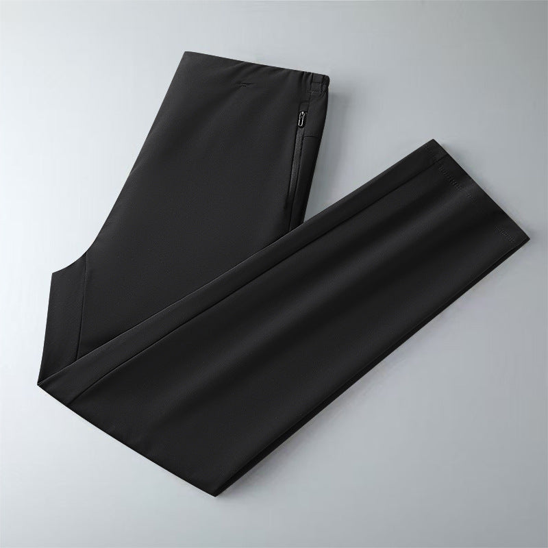 Damen Stretch-Outdoorhose mit elastischem Bund, Reißverschlusstaschen und geradem Schnitt Nord Taschen